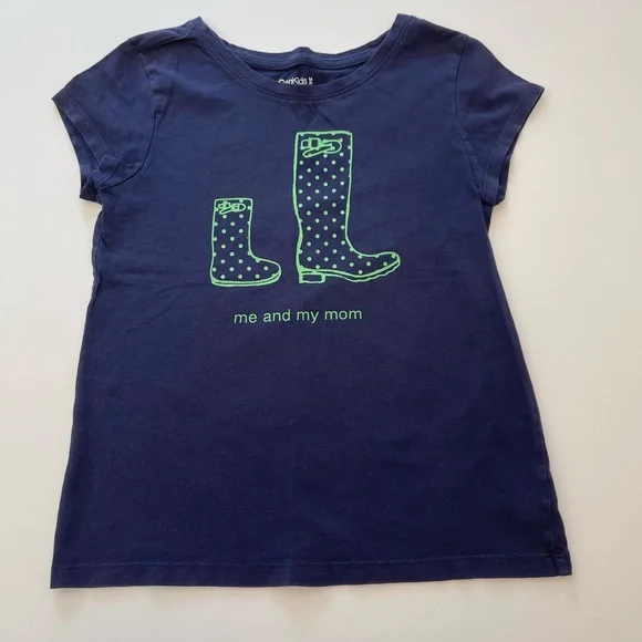 Gymboree & GAPKids T-Shirt & White Denim Skirt Bundle Girls Size Medium (8) - Picture 5 of 10